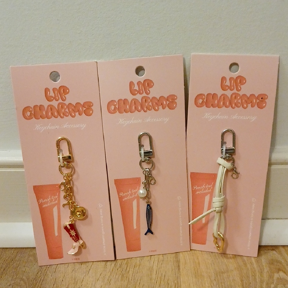 Charm/Keychain Accessory Trio